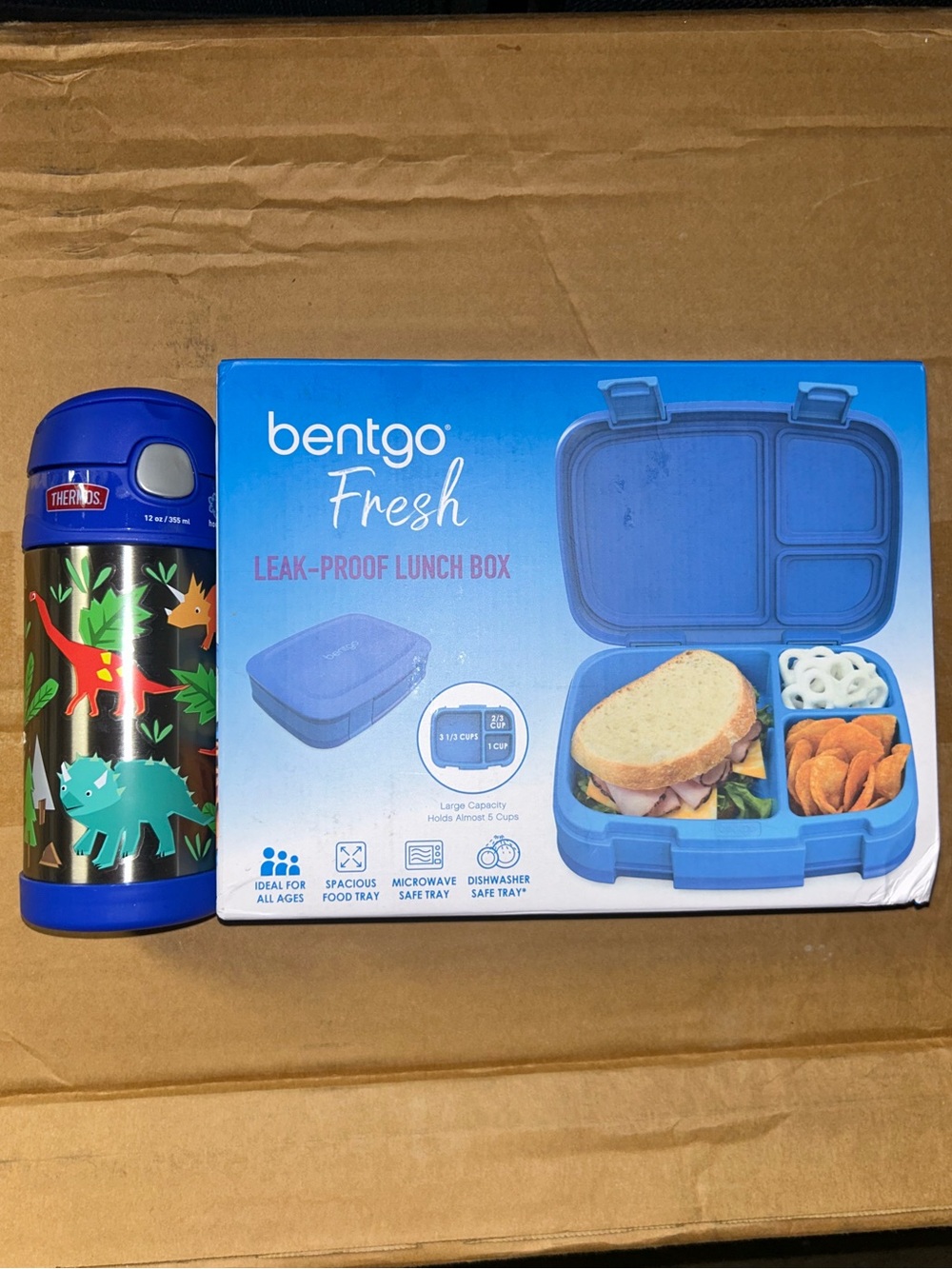 NEW- Bentgo Lunch Box & Thermos Cup